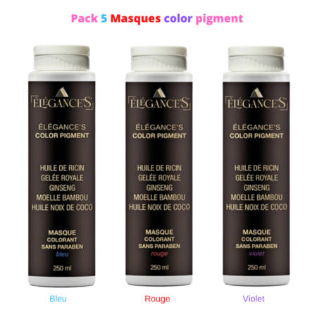 PACK 5 Color Pigment Intense  250ml