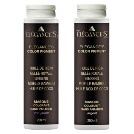 Pack Color Pigment Argent & Anti-Jaune 2X250ml