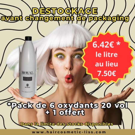 Destockage Pack 6+1 offert oxydant 20 vol